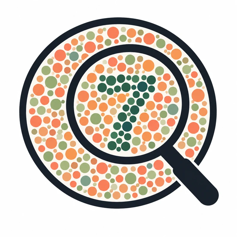 Digit recognition project logo: a magnifying glass over a dotted number